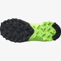 SALOMON MADCROSS NOIRE ET VERTE GECKO Chaussures trail salomon pas cher