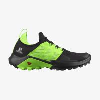 SALOMON MADCROSS NOIRE ET VERTE GECKO Chaussures trail salomon pas cher