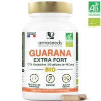 AMOSEEDS GUARANA NATIF BIO 10% GUARANINE