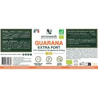 AMOSEEDS GUARANA NATIF BIO 10% GUARANINE pas cher