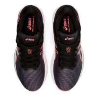 ASICS GEL  PURSUE 7 NOIRE ET ROSE  Chaussures de running pas cher