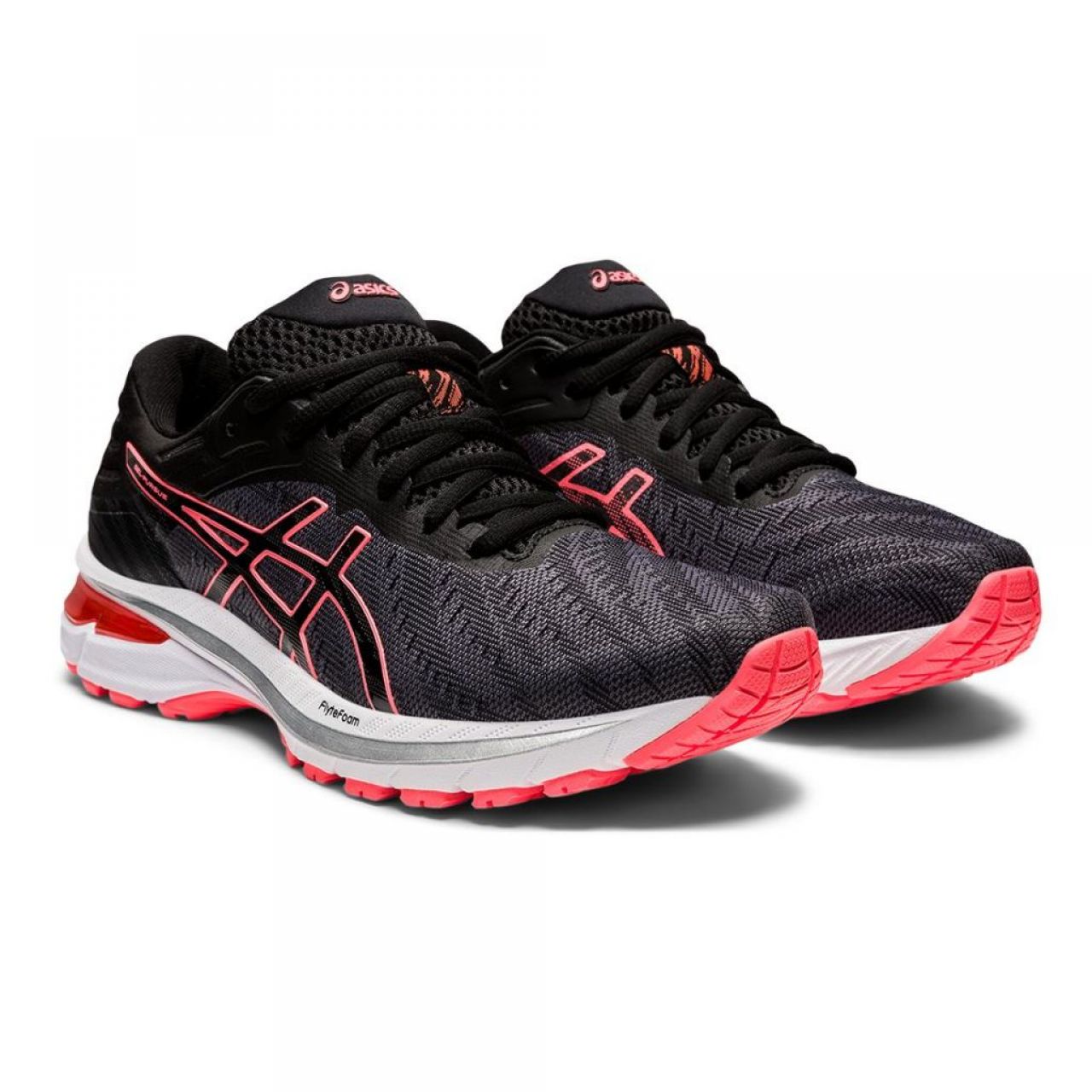 ASICS GEL PURSUE 7 NOIRE ET ROSE Chaussures de running