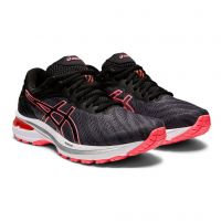 ASICS GEL  PURSUE 7 NOIRE ET ROSE  Chaussures de running pas cher