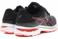 ASICS GEL  PURSUE 7 NOIRE ET ROSE  Chaussures de running pas cher