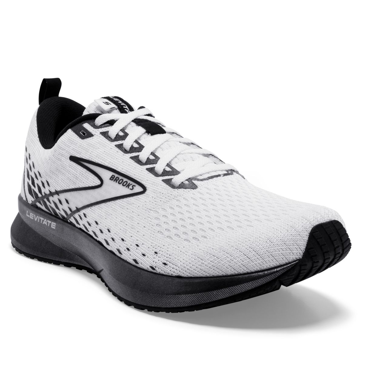 BROOKS LEVITATE 5 BLANCHE ET NOIRE Chaussures de running
