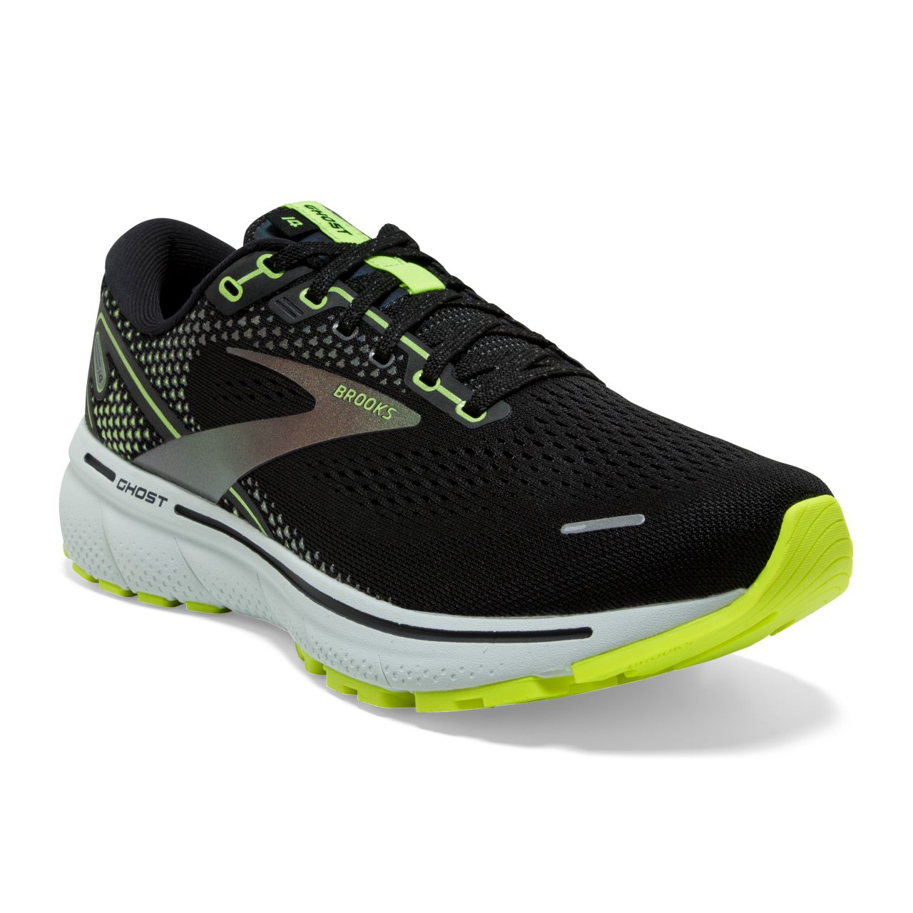 BROOKS GHOST 14 NOIRE ET NIGHTLIFE  Chaussures de running