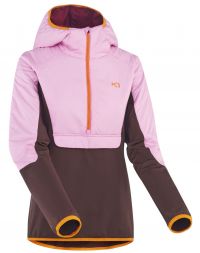 KARI TRAA SIGNE HYBRID JACKET PRISM Veste running pas cher