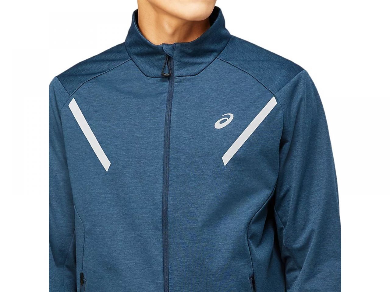 veste asics bleu