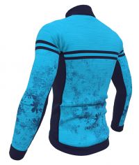 MINOTOR MAILLOT ML PLATINIUM BLEU Maillot manches longues vélo pas cher