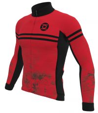 MINOTOR MAILLOT ML PLATINIUM ROUGE Maillot manches longues vélo pas cher