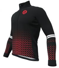 MINOTOR VESTE THERMIQUE PLATINIUM ROUGE Veste hiver vélo pas cher