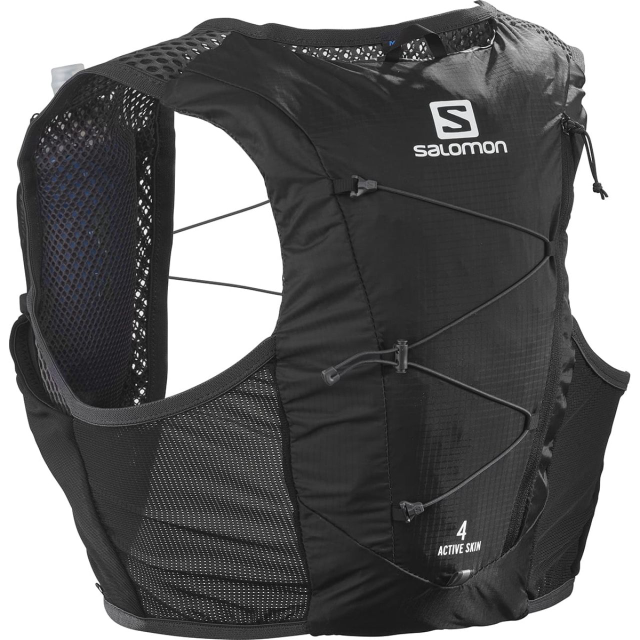 SALOMON ACTIVE SKIN 4 SET BLACK EBONY Sac à dos trail