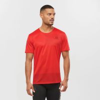 SALOMON SENSE TEE M GOJI BERRY  tee shirt de running pas cher