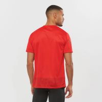 SALOMON SENSE TEE M GOJI BERRY  tee shirt de running pas cher