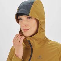 SALOMON BONATTI WP JKT CUMIN Veste running étanche femme pas cher