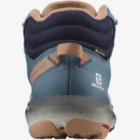 SALOMON PREDICT HIKE MID GTX MALLARD BLUE  Chaussures de Randonnée étanche pas cher