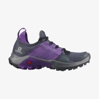 SALOMON MADCROSS NOIRE ET LILA  Chaussures trail salomon pas cher