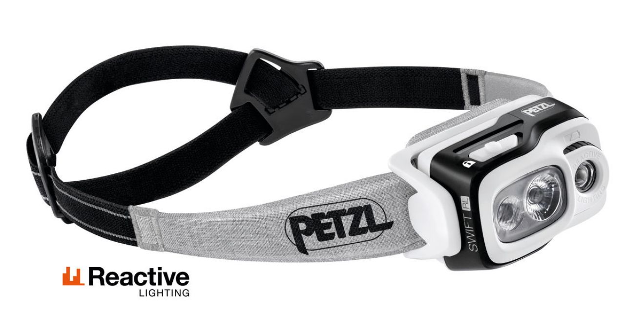 PETZL LAMPE SWIFT RL NOIRE  Lampe frontale rechargeable