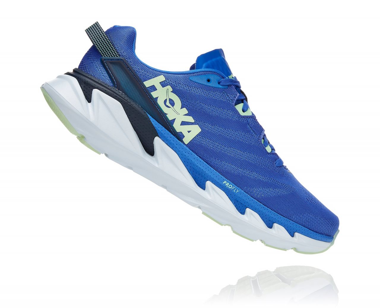 HOKA ELEVON 2 WHITE DAZZLING BLUE Chaussures de running