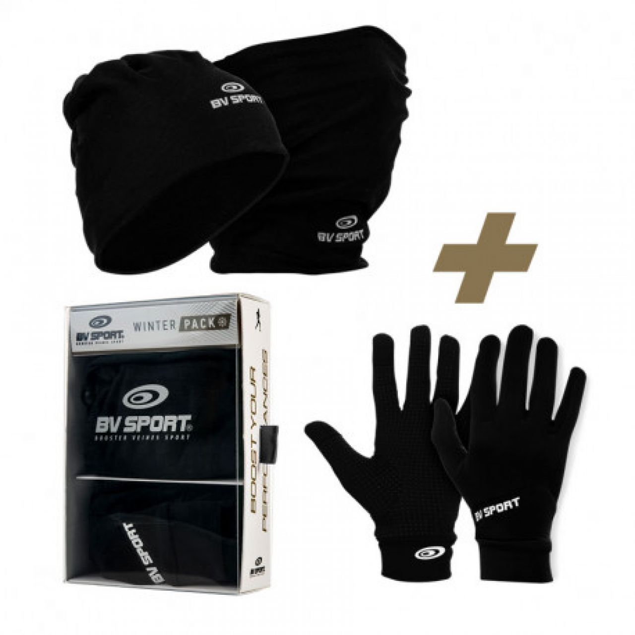 BV SPORT PACK GANTS + BONNET MULTI   Ensemble running hiver
