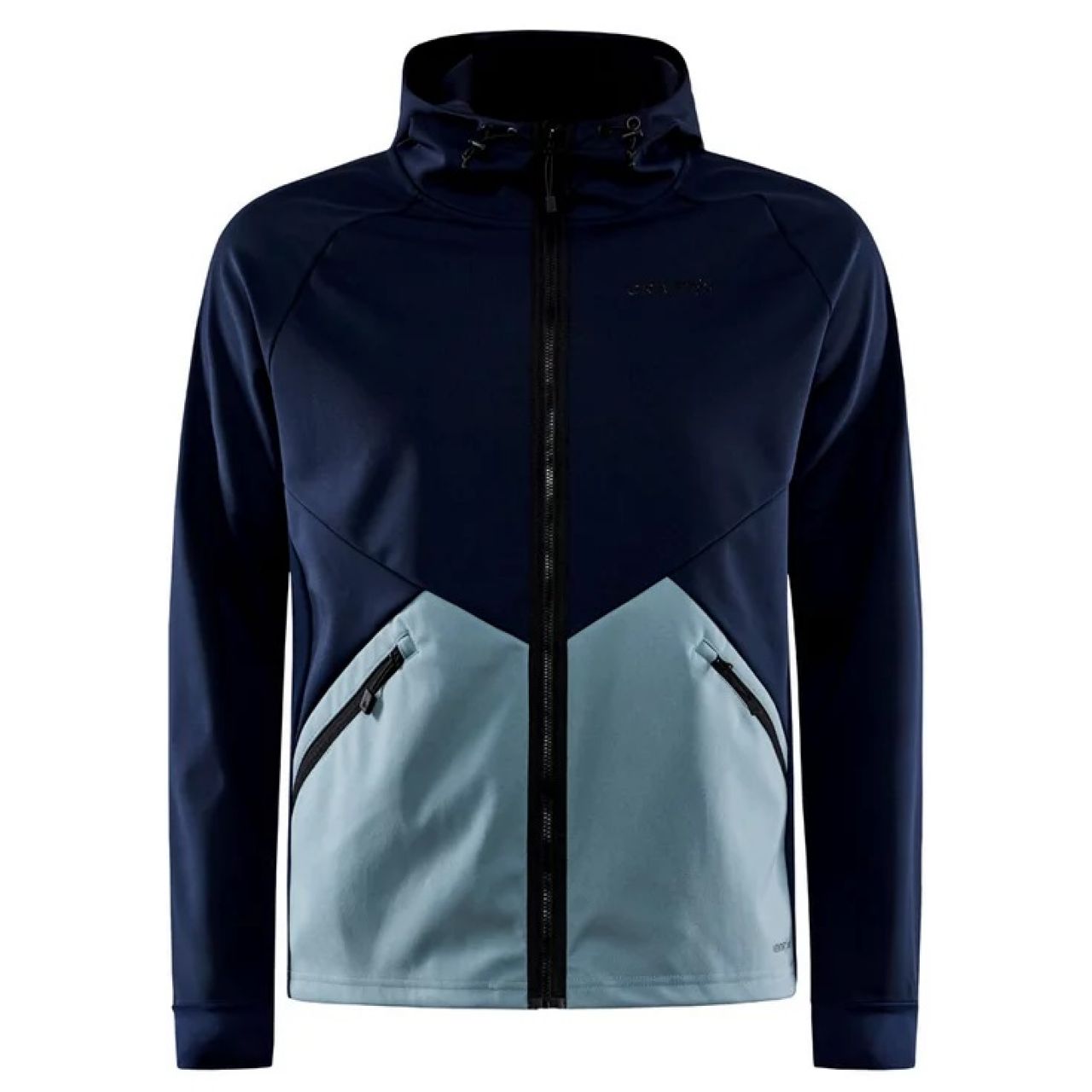 CRAFT VESTE GLIDE HOOD JKT BLAZE TROOPER  Veste ski nordique