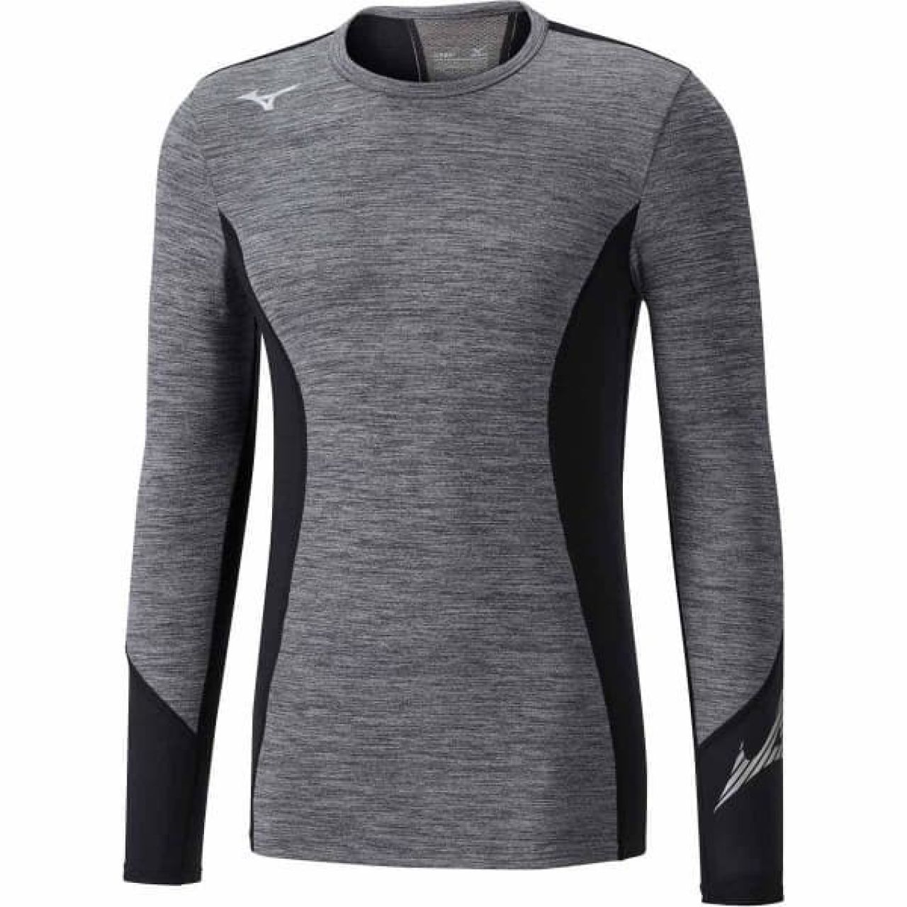 MIZUNO VIRTUAL BODY G2 CREW GRIS  Sous Vêtement Technique