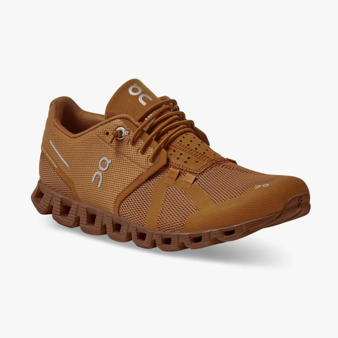 ON RUNNING CLOUD MONOCHROME PECAN   Chaussures de running