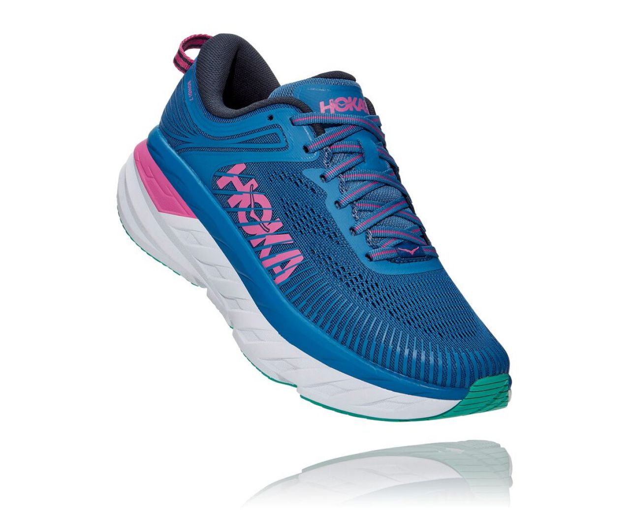 HOKA BONDI 7 VALLARTA BLUE Chaussures de running