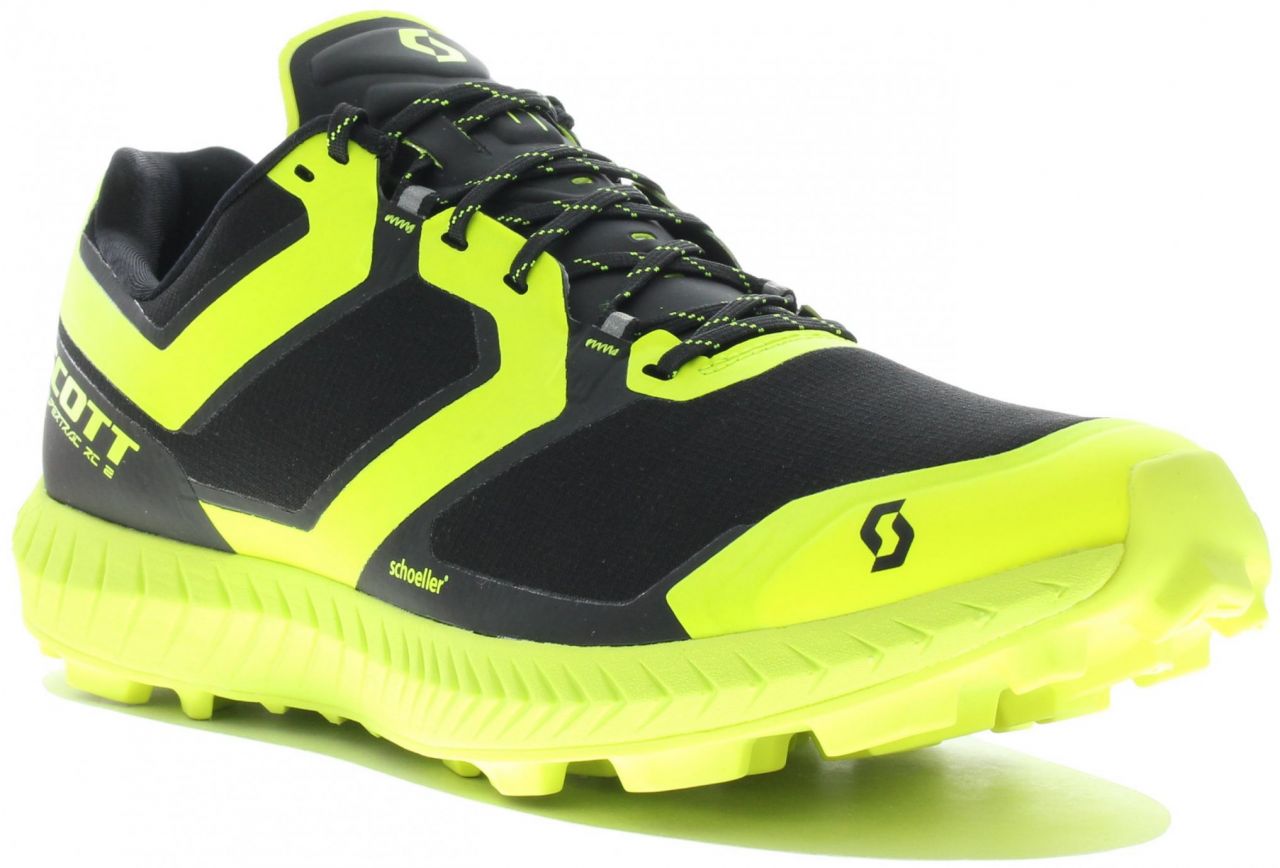 SCOTT SUPERTRAC RC2 NOIRE ET JAUNE Chaussures de Trail