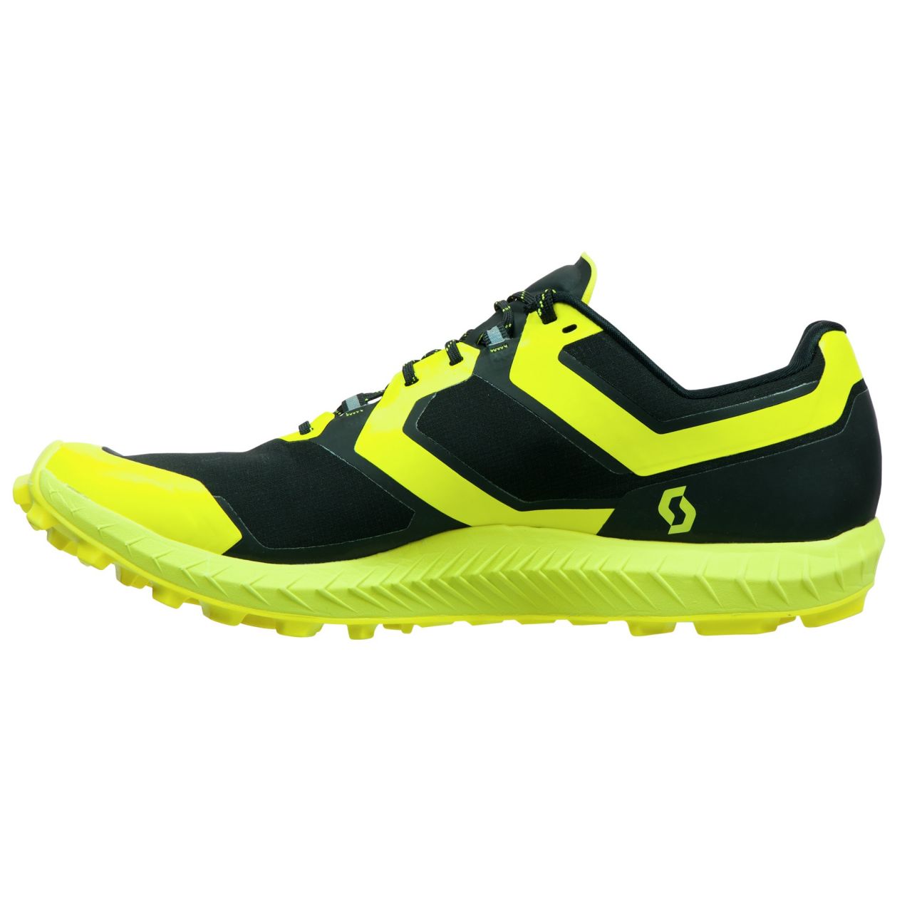 Chaussures De Trail Running Scott Supertrac RC 2 - Noir/Jaune - Taille 44 EU - Neuf