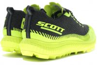 SCOTT SUPERTRAC  ULTRA RC NOIRE ET JAUNE Chaussures de Trail pas cher