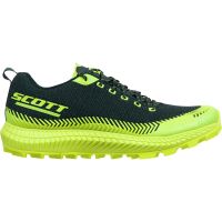 SCOTT SUPERTRAC  ULTRA RC NOIRE ET JAUNE Chaussures de Trail pas cher