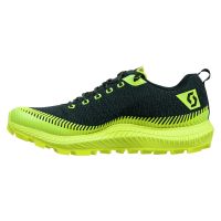 SCOTT SUPERTRAC  ULTRA RC NOIRE ET JAUNE Chaussures de Trail pas cher