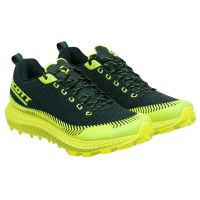 SCOTT SUPERTRAC  ULTRA RC NOIRE ET JAUNE Chaussures de Trail pas cher