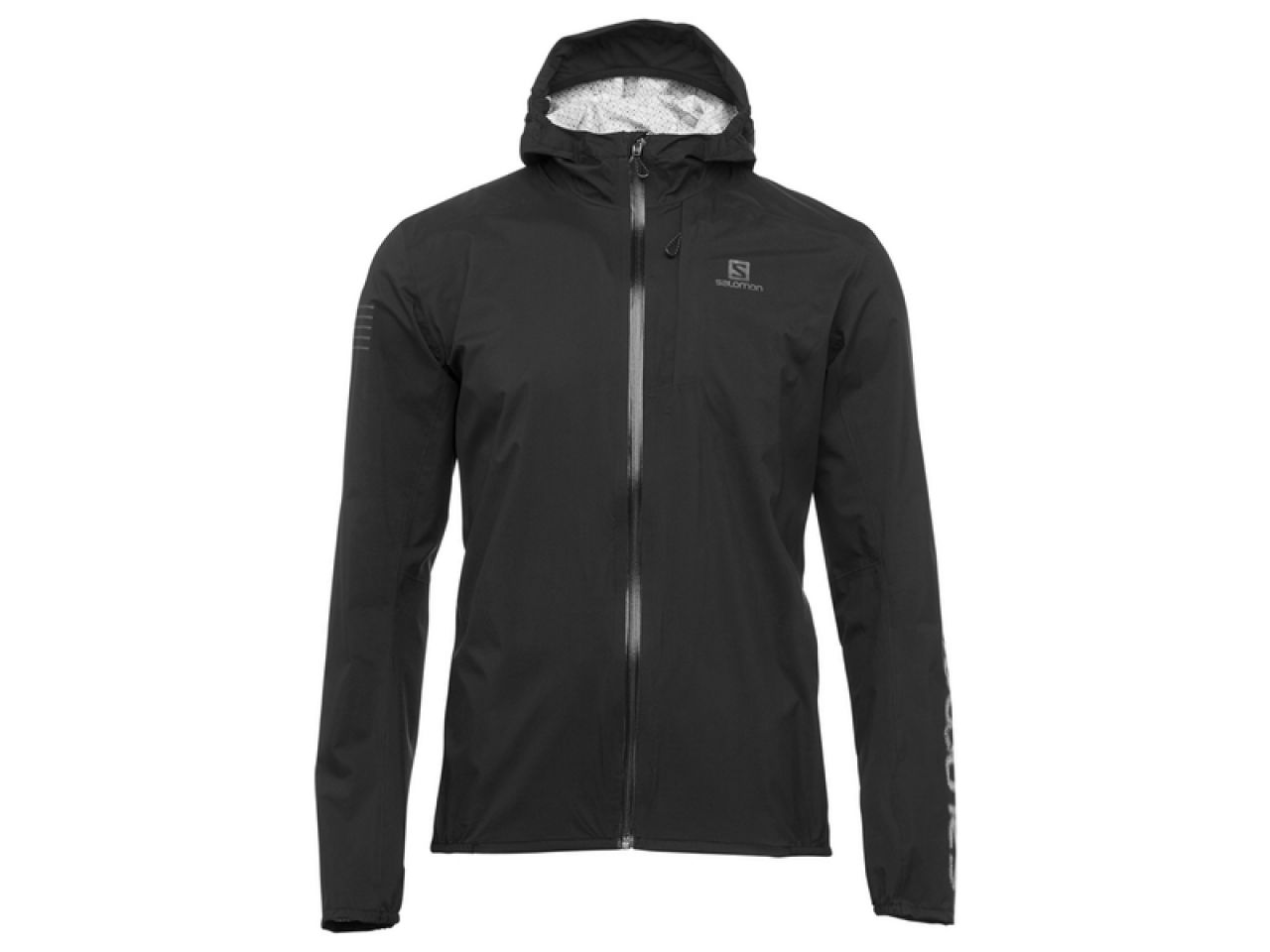 SALOMON BONATTI WP JK BLACK NOCTURNE Veste running étanche  homme