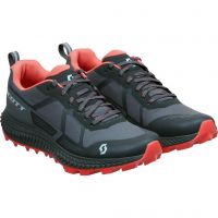 SCOTT SUPERTRAC 3  NOIRE ET CORAIL Chaussures de Trail pas cher