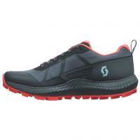 SCOTT SUPERTRAC 3  NOIRE ET CORAIL Chaussures de Trail pas cher