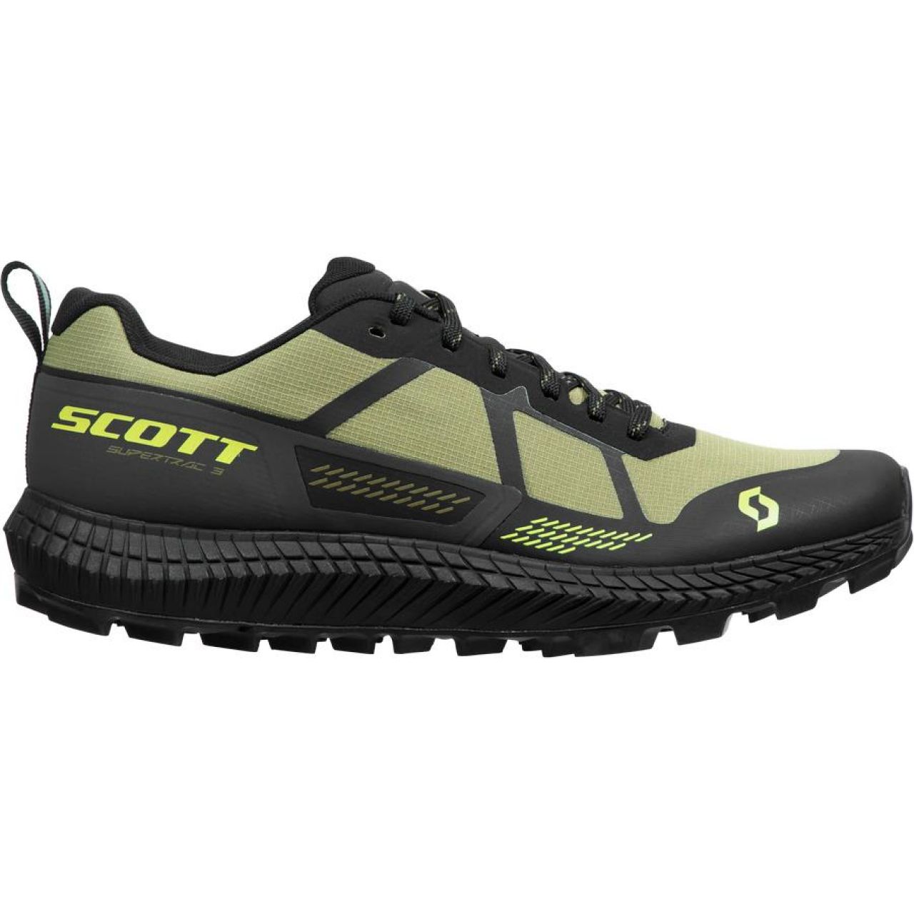 SCOTT SUPERTRAC 3 MUD GREEN Chaussures de Trail