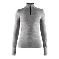 CRAFT FUSEKNIT COMFORT COL ZIPPE GRIS CHINE   Sous vetement technique