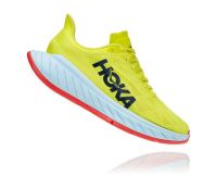 HOKA  CARBON X 2 EVENING PRIMROSE Chaussures de running pas cher