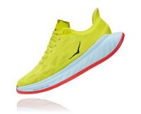 HOKA  CARBON X 2 EVENING PRIMROSE Chaussures de running pas cher