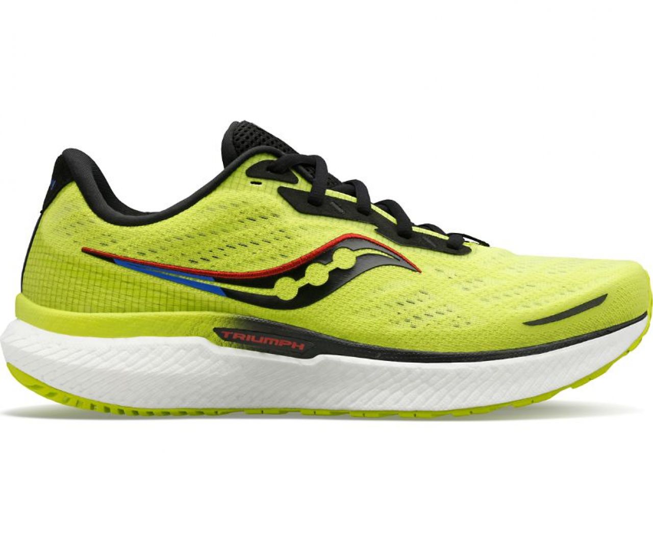 SAUCONY TRIUMPH 19 ACID ET BLUE Chaussures running saucony