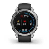 GARMIN FENIX 7 SILVER AVEC BRACELET GRIS pas cher