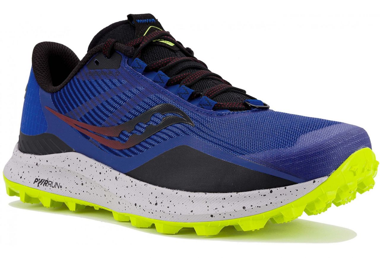 SAUCONY PEREGRINE 12 BLUE RAZZLE Chaussures de trail saucony