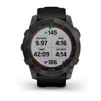 GARMIN FENIX 7X SAPHIRE SOLAR TITANE NOIRE pas cher