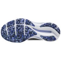 MIZUNO WAVE RIDER 25 GRISE ET LILA Chaussures de running pas cher