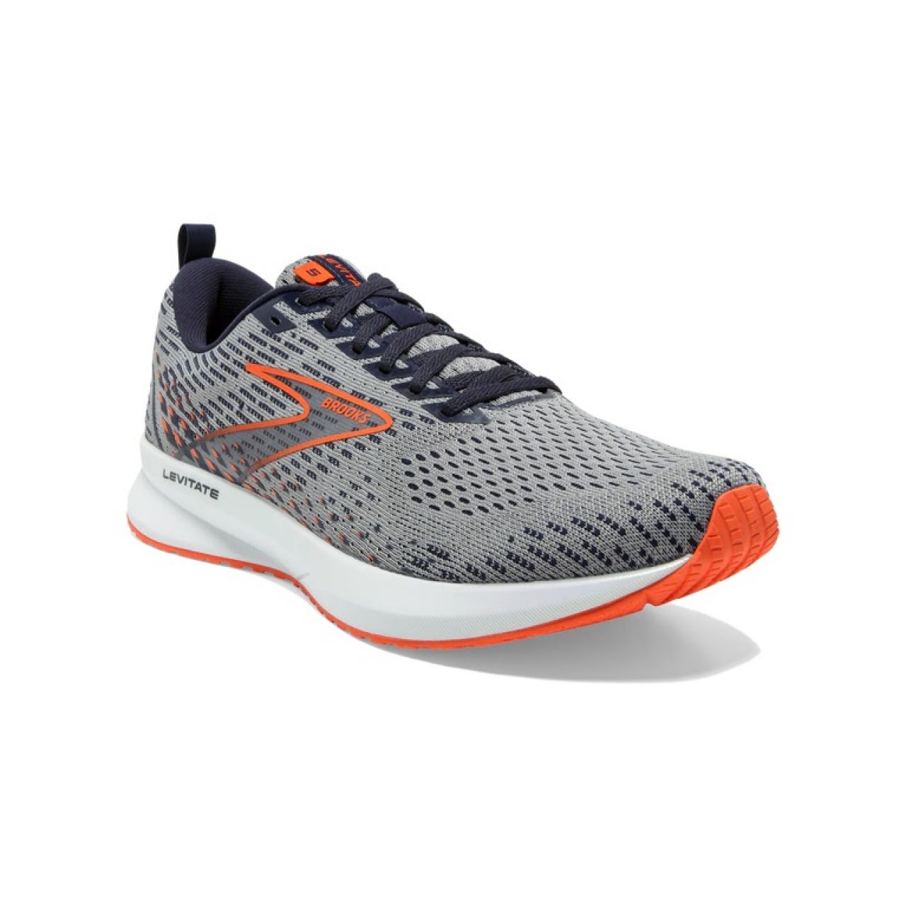 BROOKS LEVITATE 5 GREY PEACOT  Chaussures de running