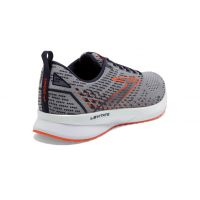 BROOKS LEVITATE 5 GREY PEACOT  Chaussures de running pas cher