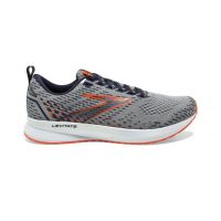 BROOKS LEVITATE 5 GREY PEACOT  Chaussures de running pas cher