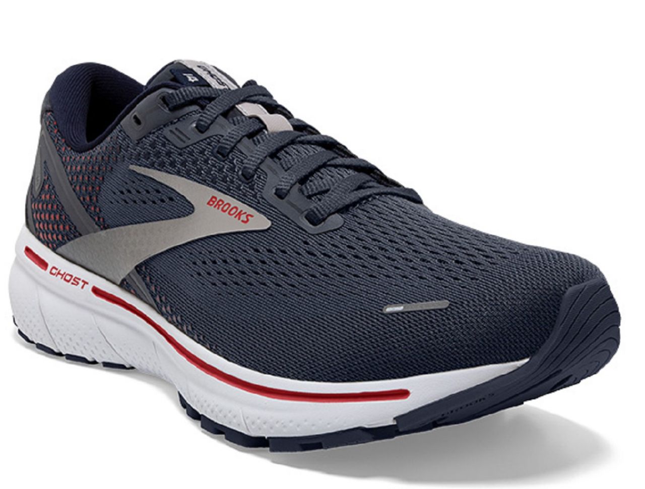 BROOKS GHOST 14 PEACOT ET ROUGE  Chaussures de running